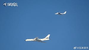 中俄第10次聯合空中戰略巡航  韓國：9架軍機闖防空識別區