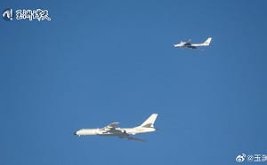 中俄第10次聯合空中戰略巡航  韓國：9架軍機闖防空識別區