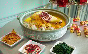 賣年菜還要比話題！李方艾美有高空圍爐  膳馨集團詮釋「原型食補」