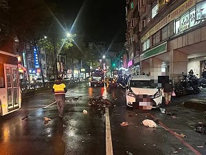 又是喪屍煙彈惹禍！男毒駕撞7車釀3傷  現場一片狼藉