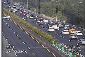 國慶連假最後一日  國道現返鄉車潮