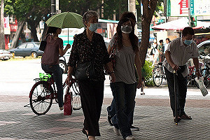 今明台中空品不佳  避免長時間戶外活動