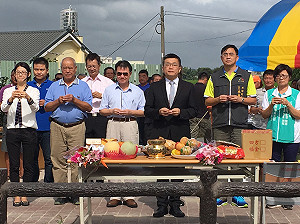 酒莊意象動工 蔡其昌：吸引遊客探究外埔之美