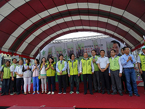 黃偉哲府城後援會成立  賴清德子弟兵全現身