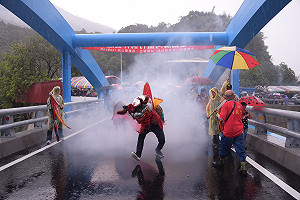 斥資8900萬元 南投信義新桐林橋通車