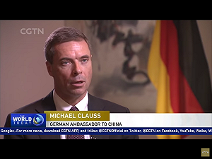 中、德兩國外交官隔空互嗆  火藥味撲鼻