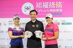 裙襬搖搖LPGA開球 蘇嘉全：讓世界看見台灣