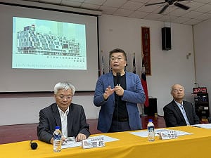 耗資近17億大甲分局改建將啟動 蔡其昌邀警政署長現勘促工程加速
