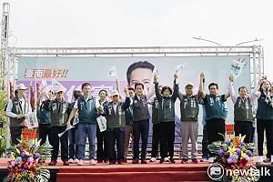 林俊憲成立麻豆後援會  七千人齊聚展現團結氣勢