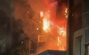 新莊凌晨惡火16歲少女喪命！消防大隊長悲歎：妹妹抱歉，我們盡力了