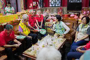 以市政思維為高雄祈福   林岱樺勤跑宮廟傾聽基層民意