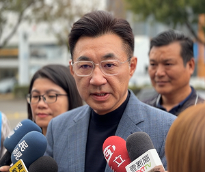 （影）參選台中市長起手式   江啟臣重申「駿馬啟新程 躍進旗鑑城」