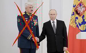 普丁怒極處決俄將?  謊報「佔領庫皮揚斯克」頒勳章 澤連斯基現身戳破謊言