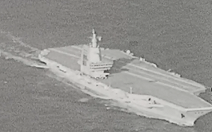 國防部：中共航艦福建號昨行經台灣海峽