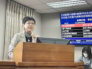 立委助理費公聽會  法律學者林志潔：不認同助理費屬於民代薪資主張 