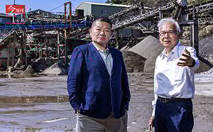 砂石大王轉型資源循環 開發低碳排再生建材！立順興化爐碴成綠金 賣進台積電中科廠
