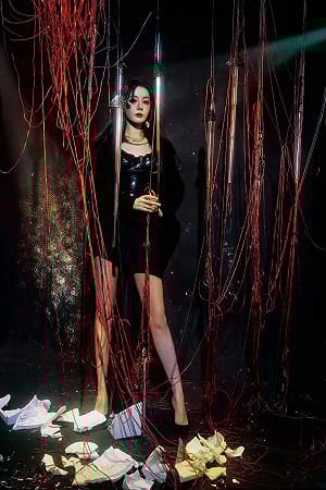 迪麗熱巴驚現「獻祭紅線」照？李大宇揭驚悚巧合：恐成于朦朧翻版