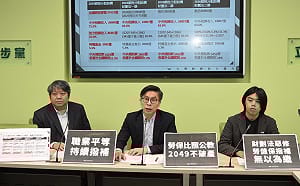 職業平等  經民連要求持續撥補  勞保比照公教  2049不破產