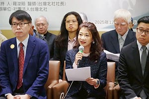 林楚茵聯手公民組織痛批藍白「三獨」 力挺行政院長不副署守護憲政