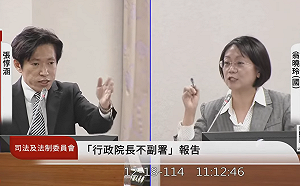 張惇涵以一擋三扣倒翁曉玲、羅智強、王鴻薇掀熱議　他盤點金句：藍白立委太弱