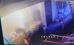 張文租屋處畫面流出   縱火後室內凌亂如廢墟