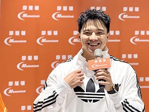 吳念庭現身高雄大立百貨　為運動品牌擔任一日店長