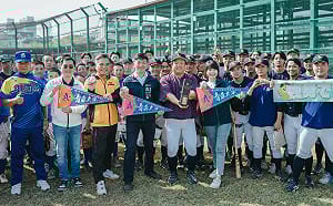 高雄首迎青森大學棒球隊   教學、友誼賽深化台日青年情誼 