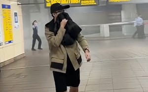 張文犯案完整時間軸曝光！4分鐘狂丟20顆汽油、煙霧彈　變裝混人群進中山地下街 