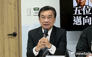 陳昭姿未簽「兩年條款」公平？ 林國成跳針回：這要問黨部 