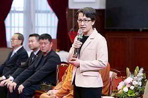 肯定金舵獎暨旭青獎得獎人  蕭美琴：但社會安全網仍需修補加強