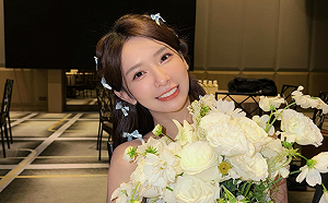 禾羽當陳詩媛伴娘「接中捧花」！親回感情狀態：仍單身