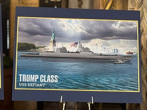 美國海軍「30年造艦計畫」拍板：川普級戰艦將採核動力