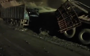 (影) 傳10死29傷! 北京首都環線高速隧道重大火燒車 官媒瞞了5天才敢報