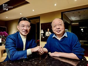 這回沒被攔「胡」拜訪老市長尋求支持  江啟臣：胡志強幫我打電話