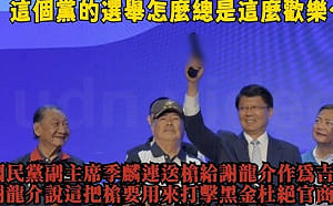 季麟連送「手槍」挺謝龍介 她轟：是有多仇恨才用開槍造勢？律師批「想強調什麼」