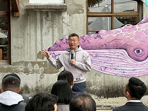 蔡其昌爭取2千萬翻修 海灣繪本館2.0重啟亮相