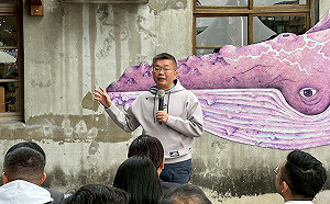 蔡其昌爭取2千萬翻修 海灣繪本館2.0重啟亮相