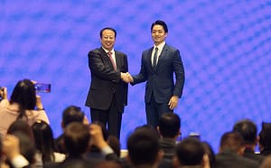 雙城論壇提「兩岸一家親」　龔正喊：兩岸同胞血脈相連、走近走親