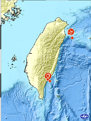 清晨連3震！極淺層地震震央「都在這裡」 深度僅5公里