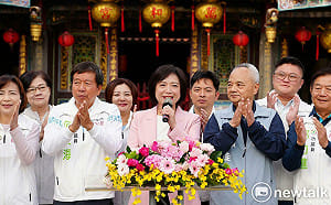 藍營還在姊弟登山 綠營競辦已開箱 何欣純：「從欣開始」開創新局