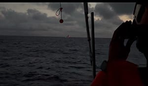 管碧玲曝照：台灣海巡署桃園艦對峙中國海警船 嚴陣以待