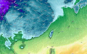 2026開局凍爆！2波強烈冷氣團接力南下 降溫趨勢一圖看