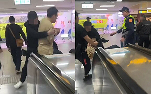 北車男咆哮「要去中山站」引恐慌！黑衣哥出手制服稱「延續英雄火種」