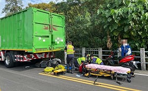 跨年前機車雙載吃午餐！台中女大生撞貨車喪命 校方：哀痛不捨