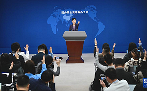 國台辦記者會台媒追問軍演  發言人跳針甩鍋：都是賴清德惹的禍 