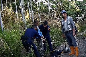 男闖農舍竊空氣長槍遭制伏　警依強盜罪送辦