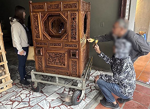 台南百年神轎檢修遭「換轎」　警方搜索追回偵辦