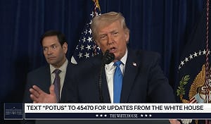 宣布美暫時接管委內瑞拉！川普：派石油公司進駐、不排除地面行動