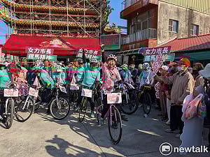 陳亭妃鐵馬行動邁入第三天  鐵馬妃妃旋轉勳章引發討論熱潮