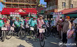 陳亭妃鐵馬行動邁入第三天  鐵馬妃妃旋轉勳章引發討論熱潮